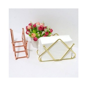 Soporte de pañuelos con acabado plateado, soporte de pañuelos de Decoración de mesa usado de cristal de Metal, caja de pañuelos para el hogar y la Oficina - Product Image 3