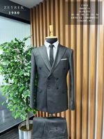 Desain Terbaru Jas Pria untuk Pengantin & Bisnis Kasual Ukuran Besar Berkualitas Tinggi Model Double Breasted Anti Kusut Harga Terjangkau