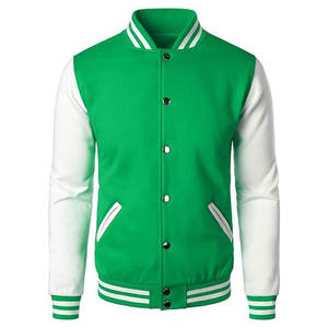 High Quality Custom Printing Long Sleeve <b>Men's</b> <b>Baseball</b> <b>Jacket</b> <b>Men</b> Plain Blank Varsity Letterman <b>Jackets</b> 2026 - Product Image 1