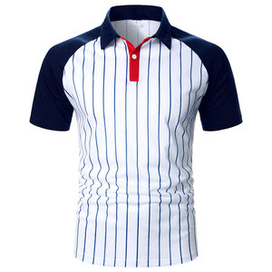 Nouveauté Chemises polo pour hommes au design unique et professionnel Respirantes Prix bas Matériel de haute qualité Taille plus grande T-shirt de golf - Product Image 1
