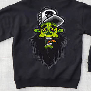 Ventes en gros de sweats à capuche en coton personnalisés avec fermeture éclair pour hommes, manches longues, surdimensionnés, écologiques, teints en uni, impression numérique rapide - Product Image 4