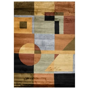 Tapis Kilim Marocain Fait Main Tapis de Sol en Laine avec Pile de Boucle avec Glands pour Salon et Salle d'Étude Style Nordique Inspiré Turquie Inde - Product Image 4