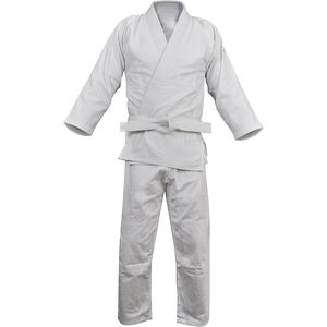 Venta al por mayor de uniformes de BJJ Jiu Jitsu brasileño de talla grande para hombre con logotipo personalizado, ropa de artes marciales informal de algodón transpirable - Product Image 1