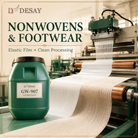 Liant latex VAE à base d'eau GW-907 pour panneaux décoratifs, cuir PVC et revêtements muraux intérieurs