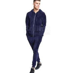 Haute qualité personnalisable unisexe hiver solide survêtement dernière conception 2 pièces à capuche vêtements de sport bas Shorts - Product Image 4