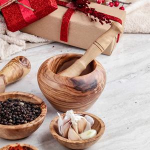 Juego de Rodillos de Amasar Ecológicos ArtisRaw Hechos de Madera de Olivo de Túnez, Fabricados en Túnez, Modelo UG010 - Product Image 3