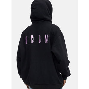 Pulls à capuche pour hommes en gros, personnalisables avec logo, respirants, manches longues, pour l'hiver, en tissu polaire uni 100% teint - Product Image 5