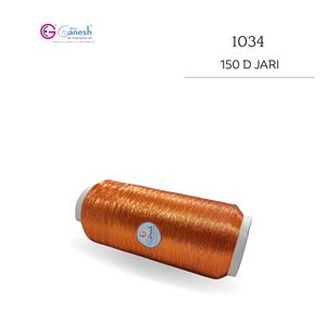 150D Embroidery Jari 1034 Shade <b>Metallic</b> <b>Yarn</b> Lurex MS-type <b>Metallic</b> <b>Yarn</b> for Crochet <b>Metallic</b> <b>Yarn</b> Per kg Price - Product Image 3