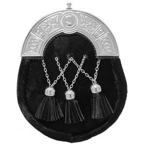 สินค้ามาใหม่ เครื่องประดับสำหรับกิจกรรมกลางแจ้ง พู่ขนกระต่าย สปอร์แรนรุ่นล่าสุด สไตล์สก็อต อุปกรณ์เสริมเครื่องดนตรี ลดราคา - Product Image 1