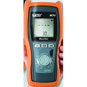 HT instrumeents multitesst M75: TRMS มัลติมิเตอร์, VDE 0100 COMPLIANT & Lan เครื่องมือรับรองเครือข่าย - Product Image 1