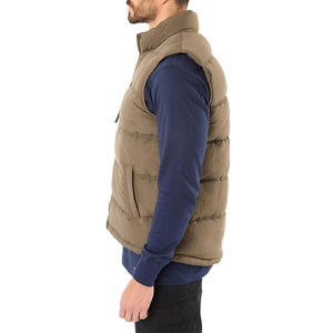 OEM Hot Selling High Quality Puffer <b>Jacket</b> Custom Logo Sleeveless Winter Puffer Men <b>Jacket</b> - Product Image 3
