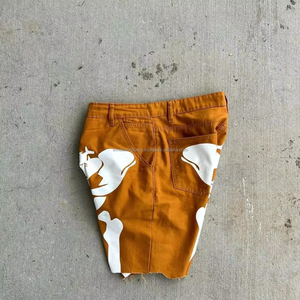 Shorts d'été pour hommes personnalisés, vente en gros OEM, logo et design personnalisés, coton/polyester respirant de haute qualité - Product Image 4