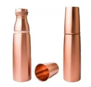 Artículos de Venta Caliente 2025, Botella Térmica de Cobre de 1 L, Bebe con Estilo, Mantente Fresco, El Poder del Cobre para tu Bebida Perfecta - Product Image 1
