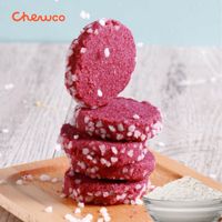 Biscuits Halal Ube sans gluten 10kg * 2 sacs/ctn Marque Chewco Durée de conservation de 18 mois Emballé dans un sac Halal