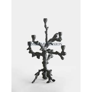 Décoration de table de restaurant en aluminium Chandeliers Centres de table Bougeoirs Vintage Home Decorative Indoor Usage Candle Holder - Product Image 1