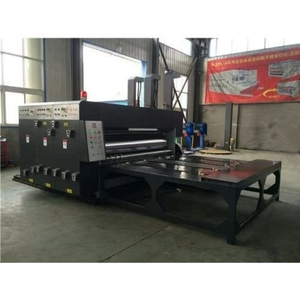 เครื่องพิมพ์สล็อตเตอร์สองสีพร้อมระบบป้อนโซ่ความแม่นยำสูงสำหรับการผลิตกล่องกระดาษอุตสาหกรรมในราคาที่ดีที่สุด - Product Image 1