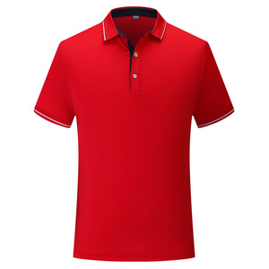 Top Tendance Hommes Polos De Golf Uniformes À Manches Courtes Conception De Logo Personnalisé À Séchage Rapide Patchwork Col Rabattu T-shirts Pour Hommes - Product Image 4