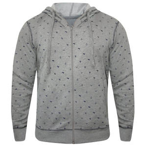 Offre Spéciale automne couleur unie hommes à manches longues fermeture éclair Hoodies avec des couleurs et des tailles personnalisées - Product Image 2
