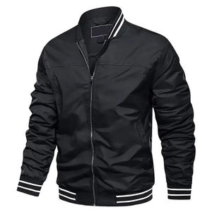 Gran oferta, chaqueta Bomber personalizada, Camuflaje, patrón sólido, cierre de cremallera frontal, alta calidad, a prueba de viento, impermeable, estilo Formal para - Product Image 3
