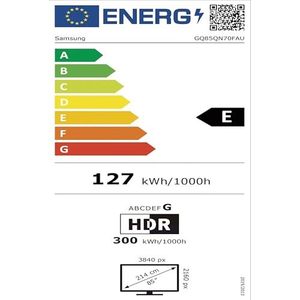 214 cm Mini LED Smart TV 85-inch 4K with Performance Processor Contrast Display and 144Hz Motion Rate Slim Design - Product Image 1