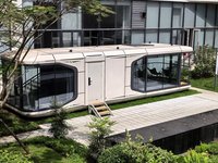 Experimente la Vida Moderna con una Casa Cápsula Espacial