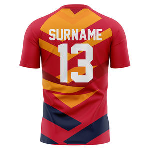 เสื้อวอลเล่ย์บอลสำหรับผู้ชายเสื้อซ้อมวอลเล่ย์บอล OEM ดีไซน์ตามสั่งมีดีไซน์ไม่เหมือนใคร - Product Image 5