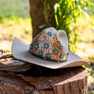 Annie para Oakley Rodeo Queen Crown Corona elegante y Tiara para accesorio real - Product Image 3