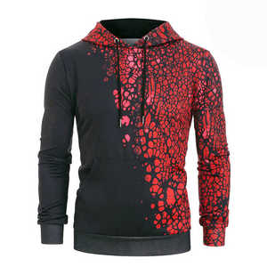 Sudadera con capucha sublimada de poliéster para hombre hecha a medida de alta calidad - Product Image 1