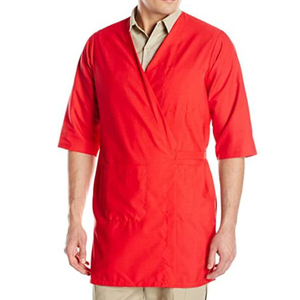 Catégorie de produits : Manteaux pour hommes, modèle RK sans col, style boucher - Product Image 1