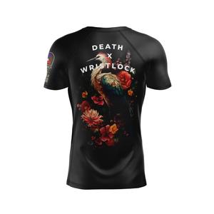 เสื้อแรชการ์ดแขนสั้นสำหรับผู้ชาย ป้องกันรังสียูวี UPF50 พร้อมแถบเสริมด้านข้างเพื่อการระบายอากาศ ความคล่องตัว ตะเข็บแบบ Flatlock เพื่อความสบายและทนทาน - Product Image 2