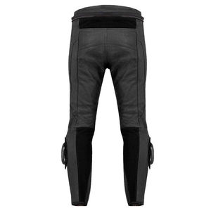 Pantalon de course de motocross pour hommes de haute qualité pantalon de moto imperméable en cuir personnalisé pantalon en cuir de couleur noire le plus vendu - Product Image 2