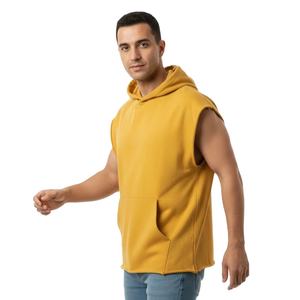 Débardeur à capuche moderne pour homme, débardeur musculaire confortable, vêtements de sport décontractés pour l'entraînement et la musculation - Product Image 2
