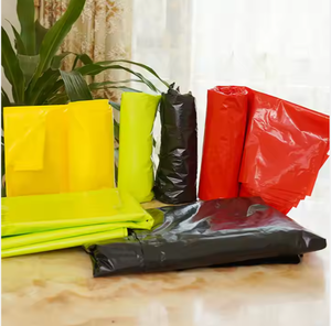 ถุงขยะม้วนสีดำถุงขยะสำหรับใช้ในครัวเรือนกระเป๋าแบนถุงขยะถุงพลาสติกส่งออกแบรนด์ HM - Product Image 4