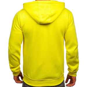 Sweat-shirt à capuche en molleton avec fermeture éclair, tendance, personnalisable avec votre marque, pour homme, nouvelle collection 2025 - Product Image 2