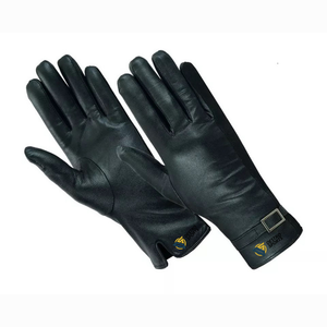 Venta al por mayor de guantes de cuero unisex de alta calidad diseño de cinco dedos otro patrón impermeable antideslizante bicicleta montar personalizable - Product Image 4