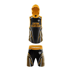 Vêtements de sport personnalisés avec logo, uniforme 7 contre 7, différentes couleurs, vente chaude, meilleur design, 100% polyester, séchage rapide, respirant - Product Image 1