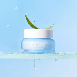 Crème apaisante BERGAMO Bamboo Penta-Hyal 50g, lotion pour le visage, ingrédients véganes, squalane, crème apaisante à l'eau pour usage domestique - Product Image 1