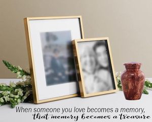 Handmade <b>Large</b> Adult Size Mosaic Aluminium Glass Cremation <b>Urn</b> Individual Tiles Applied Burial Unique Funerals Funeral Supplies - Product Image 3