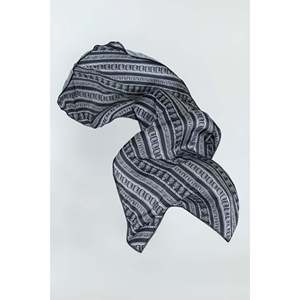 Dupatta en soie multi-poly, taille unique - Product Image 1