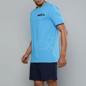 Ropa de calle Ropa de moda Hombres Camiseta y pantalones cortos Slim Fit Uso al aire libre Hombres Camiseta y pantalones cortos - Product Image 2