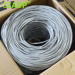 Utp Ftp Sftp kucing 5e 5 6a 6 7 kabel Cat5e Cat5 Cat6a Cat6 Cat7 kabel Lan Ethernet jaringan dalam/luar ruangan - Product Image 2