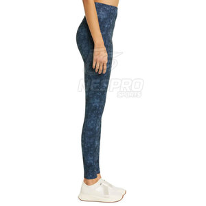 Style de mode femmes Yoga Legging solide taille moyenne écologique séchage rapide respirant en gros fabriqué au Pakistan - Product Image 2