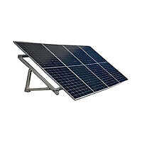 Kit de montage au sol pour panneaux solaires EG4 BrightMount réglable pour 4 panneaux en aluminium et acier - Product Image 3