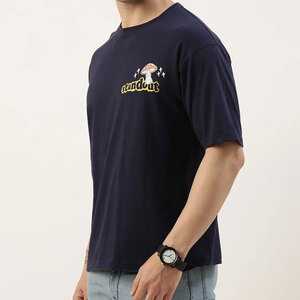 เสื้อยืดโอเวอร์ไซส์ขายดีจากโรงงานโดยตรง บริการ OEM เสื้อยืดโอเวอร์ไซส์ดีไซน์สำหรับกิจกรรมกลางแจ้งที่ดีที่สุด - Product Image 3