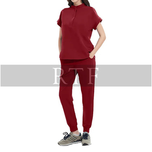 Nuevos productos al por mayor personalizado OEM ODM moda enfermera mujer uniformes de hospital uniformes conjuntos uniformes médicos - Product Image 4