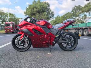 Motocicleta Eléctrica de Alto Rendimiento, Motor Central de 3000W, Velocidad Máxima de 110 km/h, Moto Deportiva con Voltaje de 72v - Product Image 6