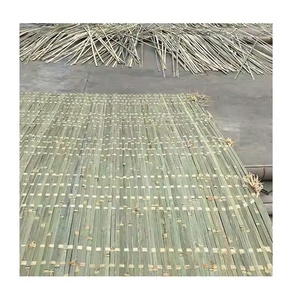 Tapis de Sukkot en bambou durable au prix le plus bas Sangle de bambou Tapis en raphia en bambou vert en matériau naturel - Product Image 3
