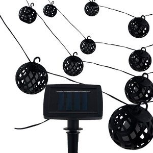 Lampe solaire torche qui éclaire chaleureusement le jardin, la guirlande, le loft, la terrasse, le balcon - Product Image 1