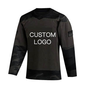 Maillot de hockey sur glace personnalisé de qualité supérieure en gros, maillot de hockey sur glace nouveau design imprimé par sublimation - Product Image 4