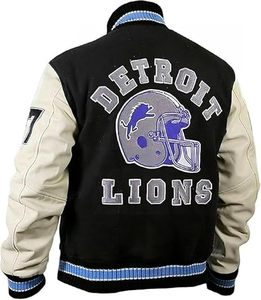 Veste universitaire d'hiver sur mesure avec logo OEM, manches en toile de luxe, style baseball, uni, teinture unie, respirant, vêtement d'extérieur - Product Image 2